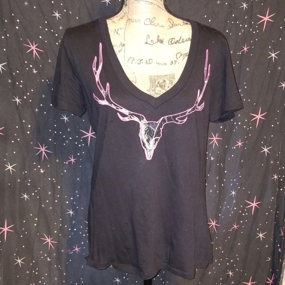 Gander Mountain camo deer head tshirt